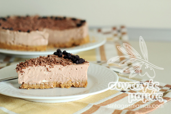 Τσιζκέικ (cheesecake) με Ιρλανδικό λικέρ κρέμας